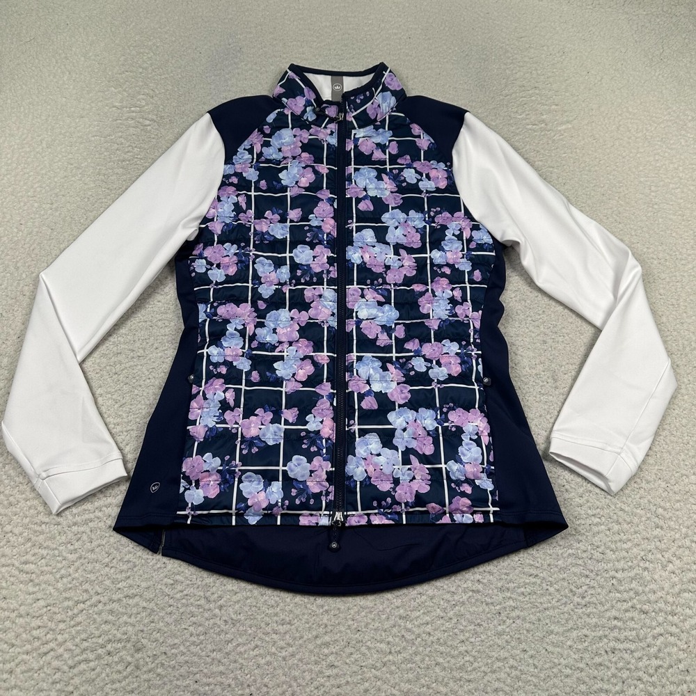 NWT Peter Millar Women's Merge Hybrid Jacket Floral LS23EZ08 Size Small $230 - Picture 11 of 14